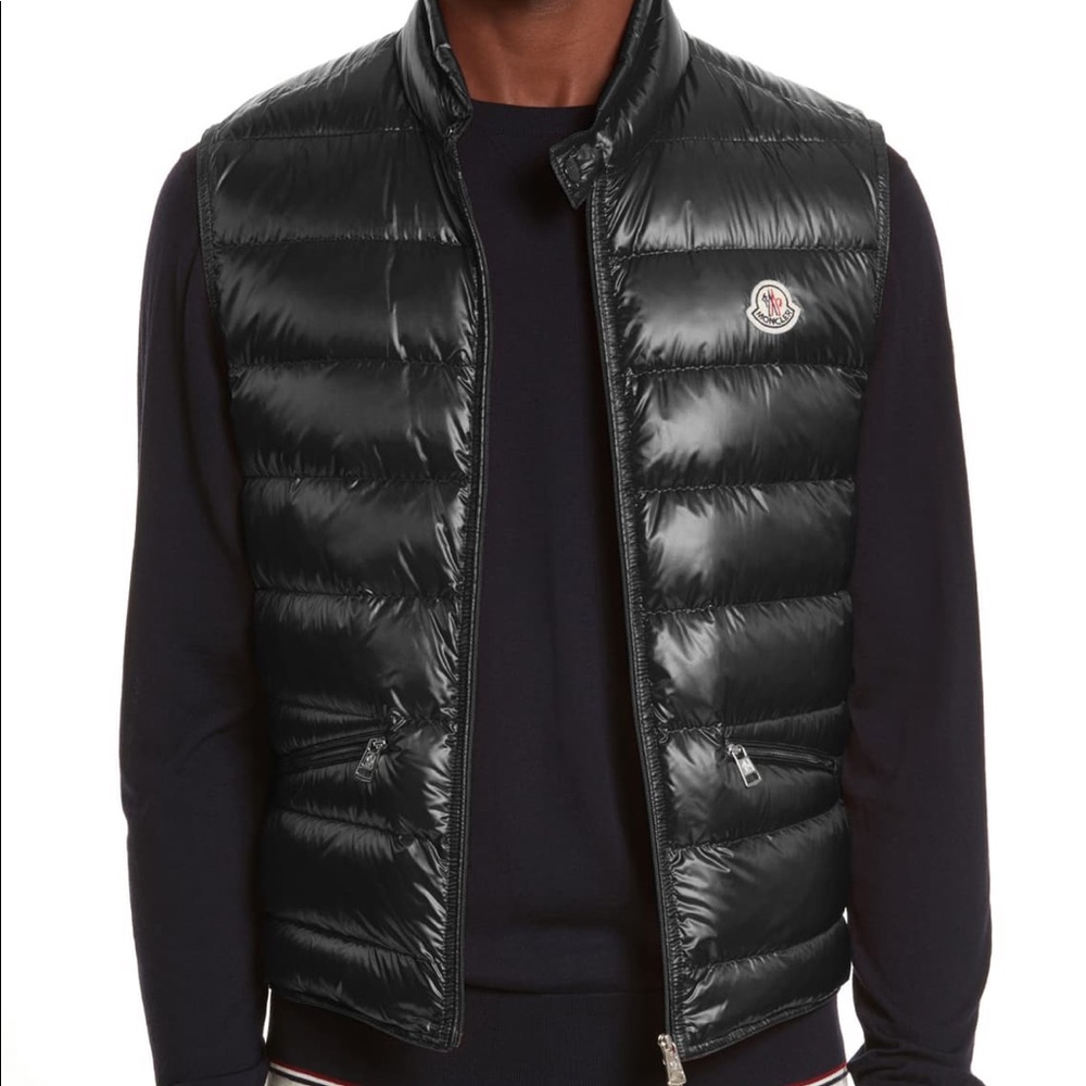 Moncler Gui down vest (Men's Large)